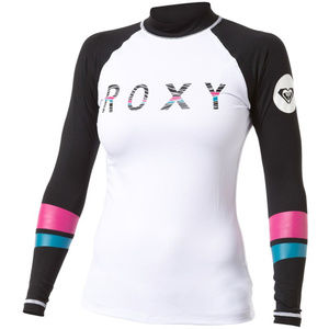 Roxy, Womens Swirl Wind Long Sleeve Surf Rashguard